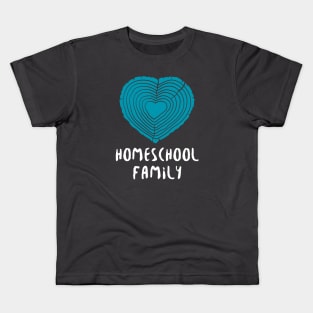 Homeschool Family Kids T-Shirt